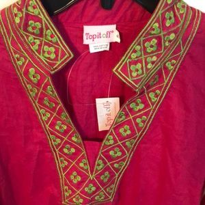 NWT Top It Off Lila Tunic Ladies Size Small